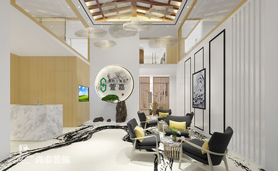 200㎡時尚風(fēng)女性用品展廳+辦公室裝修效果圖-商場店鋪裝修-深圳尚泰裝飾設(shè)計