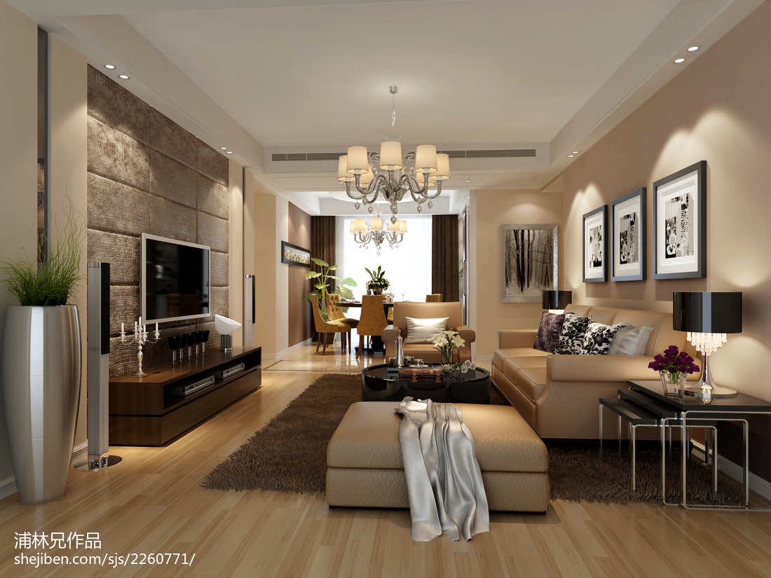 電視背景墻設(shè)計(jì)圖圖片欣賞 &ndash; 設(shè)計(jì)本裝修效果圖