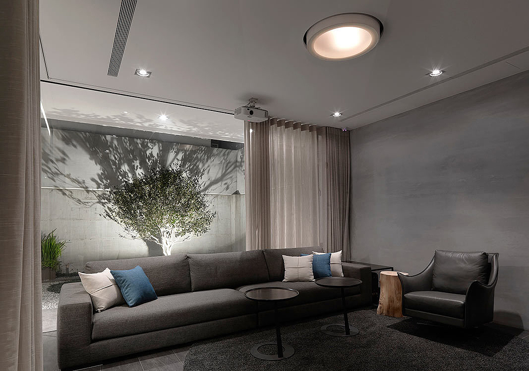 鄭州現(xiàn)代工業(yè)風設計公司辦公室裝修設計圖