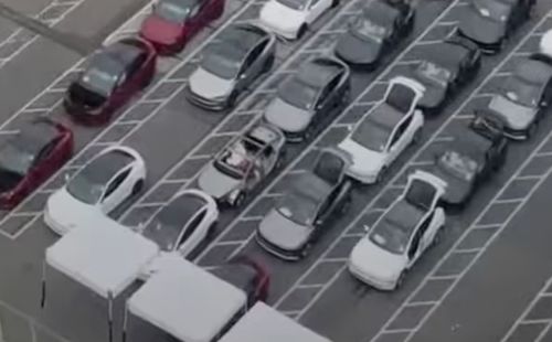 平價(jià)版特斯拉即將登場(chǎng)？工廠神秘車型引發(fā)市場(chǎng)猜想